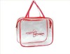 Wholesale clear pvc zipper bag/ pvc cosmetic bag