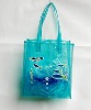 Wholesale transparent PVC shopping bag/ packing bag