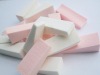 Wholesale beauty Cosmetic facial NR latex wedge sponge for loose powder makeup