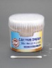 wooden handle 100%pure cotton buds