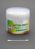 Wholesale cotton bud zt0006, 100% cotton, plastic material
