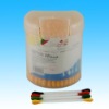 Wholesale cotton buds with color cotton head