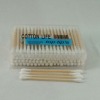 Wholesale 100 pcs wooden Square box cotton tips