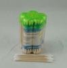 Wholesale 100 pcs wooden cotton swabs