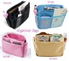 Wholesale ladies purse insert pockets tote bag organizer
