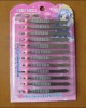 Wholesale stainless steel fashion printed slant eyebrow tweezers