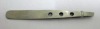 Wholesale Three hole stainless steel eyebrow tweezer