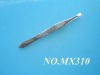 Wholesale metal eyebrow tweezers JH-MX310