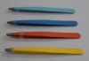 Wholesale cosmetic eyebrow tweezers in powered finished