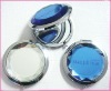 Wholesale crystal glass pocket cosmetic mirror