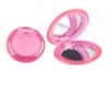 Wholesale double plastic makeup mirror