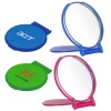 Wholesale NMR001 round plastic compact mirror