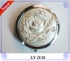 Wholesale Fashion metal round compant mirror