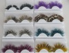 Wholesale fashion feather eyelash