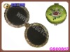 Wholesale pocketable foldable cosmetic mirror#GS00857promotion gift