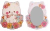 Wholesale cosmetic travel mirror with diamond