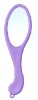 Wholesale plastic handle comestic mirror