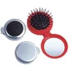 Wholesale Compact mirror with comb(FE17016)