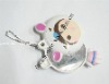 Wholesale cute plastic mirrror,animal shape