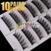 Wholesale 10 Pair Thick Soft Long False Eyelashes Eye Lashes #H1