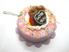 Wholesale Mirror Key Chain Artificial Cake