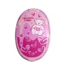 Oval mini plastic mirror
