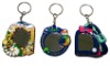 Wholesale pvc mirror keychains