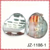 Wholesale 2011 heart shaped double side mirror