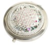 Wholesale bling metal cosmetic mirror