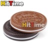 Wholesale Cute Cookie Shaped Design Mirror Makeup Chocolate Comb Wholesale