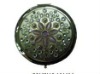 Wholesale metal diamond round comestic mirror