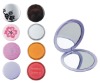 Wholesale double sides plastic cosmetic mirror