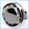 Wholesale fashion crystal glass pocket cosmetic mirror
