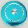 Wholesale fashion aluminum travel cosmetic mirror