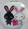 Wholesale girls' gifts lovely mini cosmetic mirror