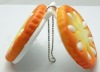 Wholesale biscuit shape PU mirror