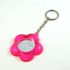 Wholesale plastic cosmetic mirror,flower shape mirror