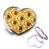 Wholesale heart shape makeup mirror,cosmetic mirror