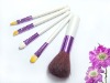 Wholesale 5pcs popular cosmetic brush set