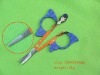 Wholesale scissors with fashion girl pattern eyebrow scissors gift hot gift