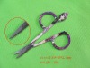 Wholesale scissors with fashion girl pattern eyebrow scissors gift hot gift