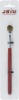 Wholesale 2011 red wooden professional cosmetic makeup eyeshadow brush