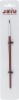 Wholesale 2011 red wooden professional cosmetic makeup eyeliner brush