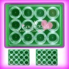 Wholesale Nail Art 12 Empty Case Pots Bottle In 1 Container Boxes
