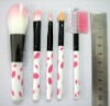 Wholesale Promotional cosmetic brush set, 5pcs brush set