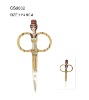 Wholesale CS0002 stainless steel scissors beauty scissors Scissors