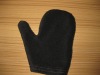 Wholesale black cotton ficial cleaning glove
