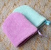 Wholesale microfiber cosmetic mitt