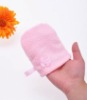Wholesale microfiber cosmetic mitt
