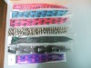 Wholesale Print design synthetic clip in hair extension